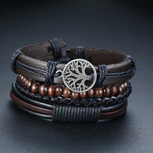 Load image into Gallery viewer, Braided Wrap Leather Bracelets