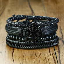 Load image into Gallery viewer, Braided Wrap Leather Bracelets