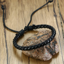 Load image into Gallery viewer, Braided Wrap Leather Bracelets