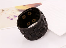 Load image into Gallery viewer, Handmade Genuine Leather Bracelets