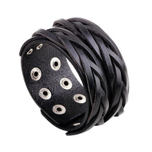 Load image into Gallery viewer, Handmade Genuine Leather Bracelets