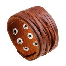 Load image into Gallery viewer, Handmade Genuine Leather Bracelets