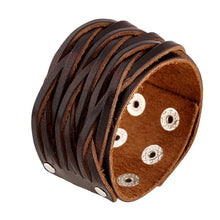 Load image into Gallery viewer, Handmade Genuine Leather Bracelets