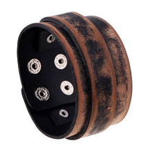 Load image into Gallery viewer, Handmade Genuine Leather Bracelets