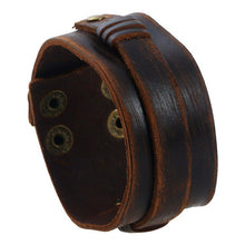 Load image into Gallery viewer, Handmade Genuine Leather Bracelets