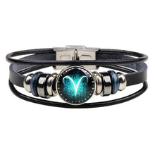 Load image into Gallery viewer, Zodiac Sign Bracelet Women