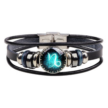 Load image into Gallery viewer, Zodiac Sign Bracelet Women