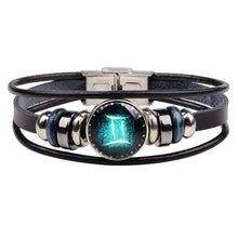 Load image into Gallery viewer, Zodiac Sign Bracelet Women