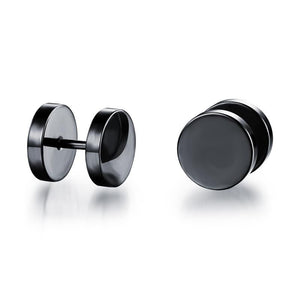 Dumbbell Design Stud Earring