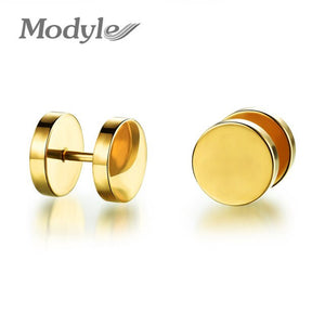 Dumbbell Design Stud Earring