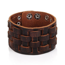 Load image into Gallery viewer, Handmade Genuine Leather Bracelets
