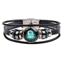 Load image into Gallery viewer, Zodiac Sign Bracelet Women
