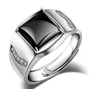 Silver-Plated Ring For Men