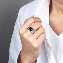 Load image into Gallery viewer, Silver-Plated Ring For Men
