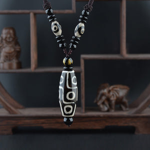 Tibetan Nine eyes Necklace